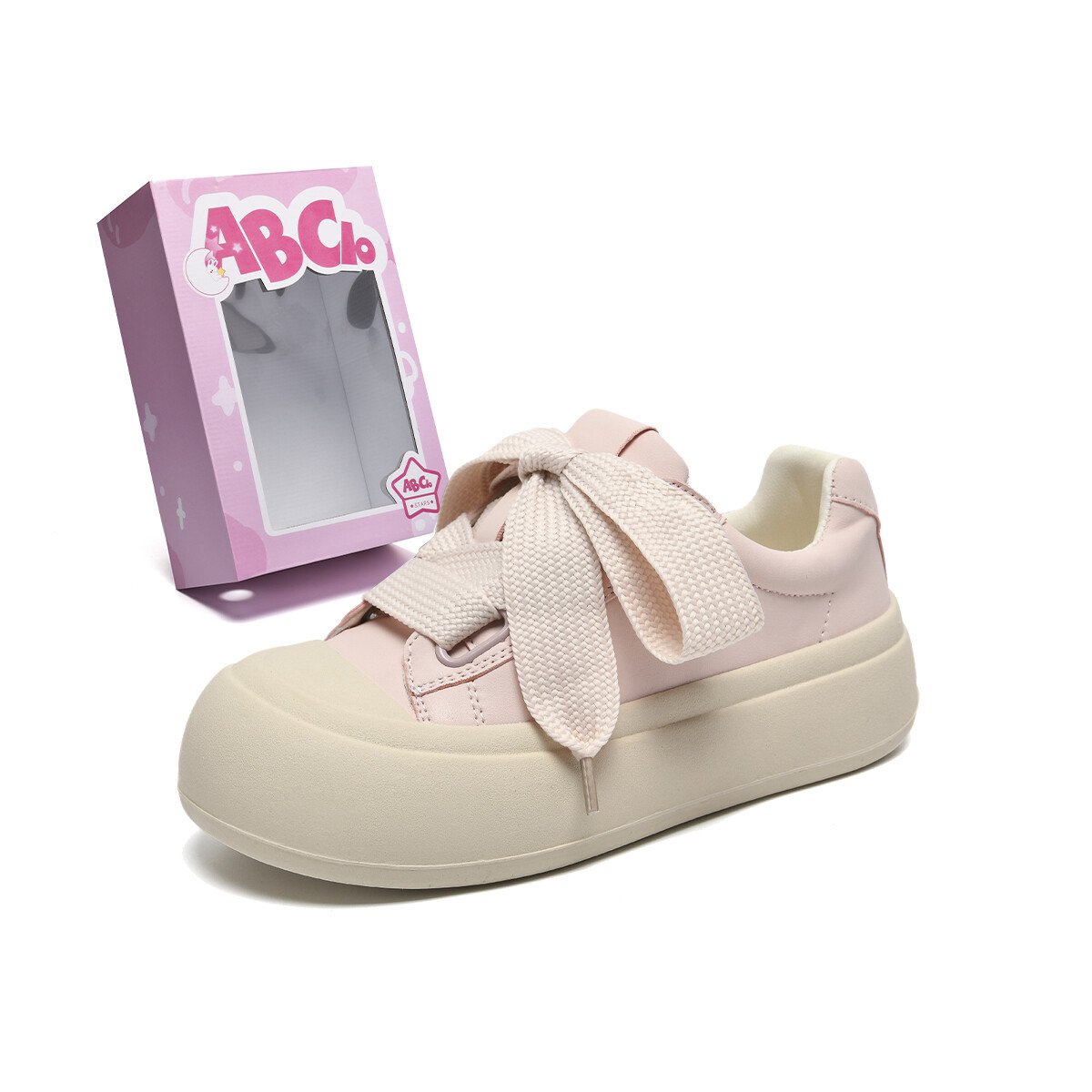 

Кроссовки ABCIO Skateboarding Shoes Women's Low-top, белый