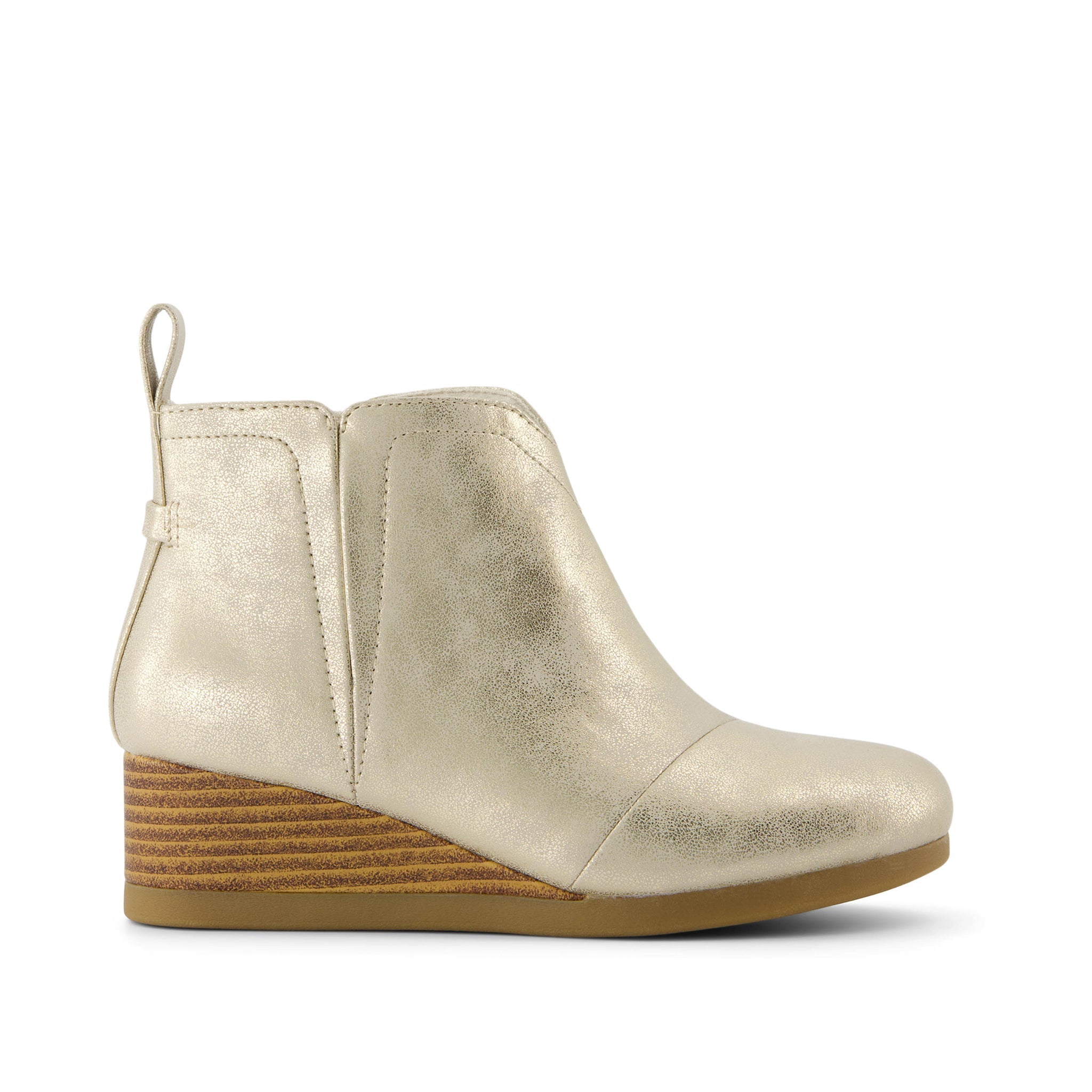 

Юношеские ботинки Clare Light Gold Metallic TOMS Shoes