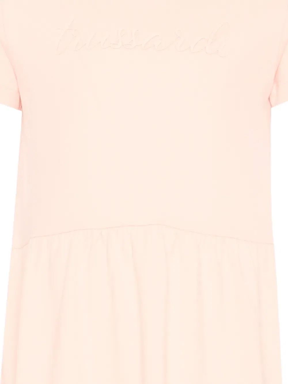 Платье с коротким рукавом Trussardi Junior, розовый — фото 3