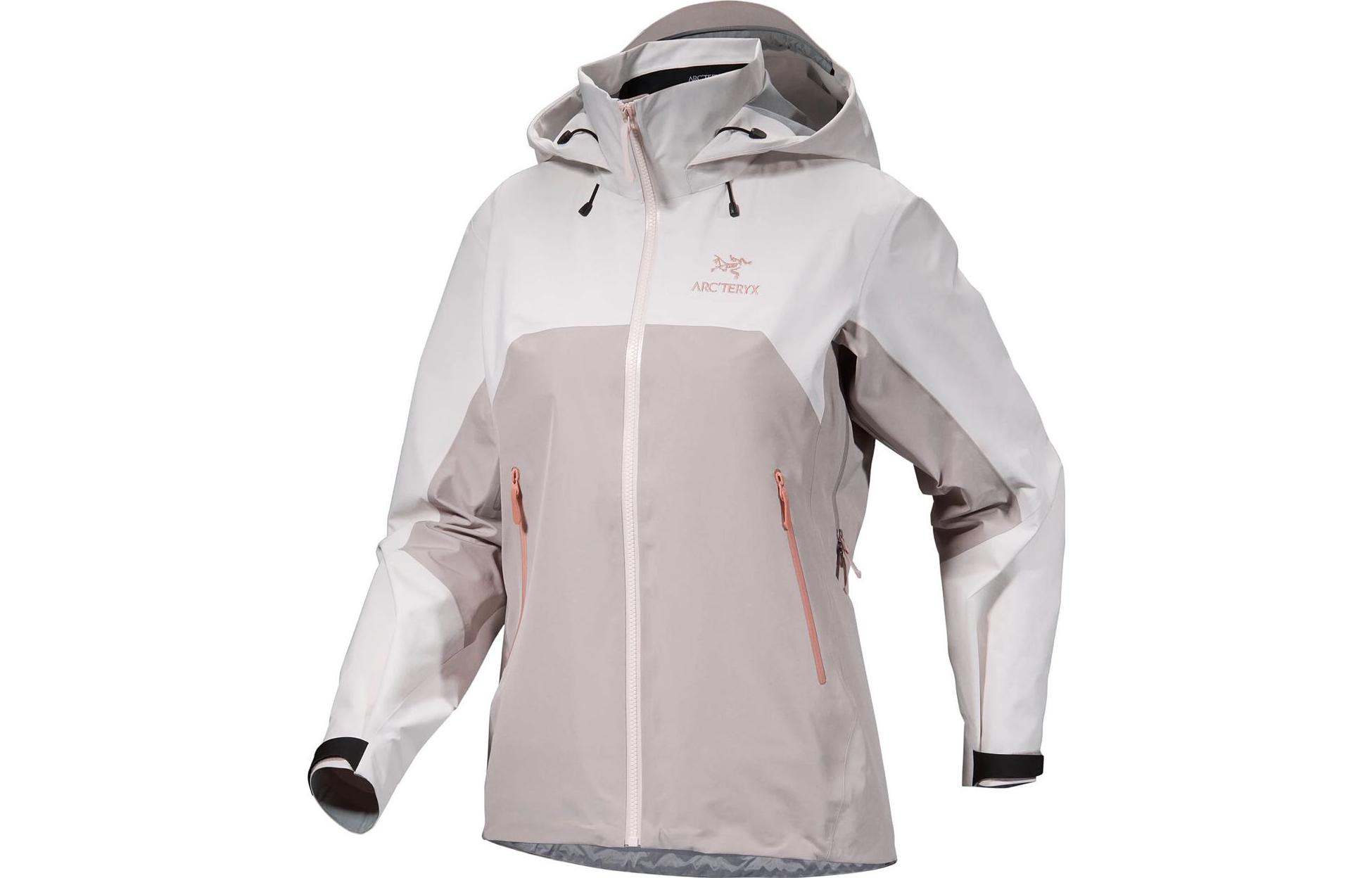 

Arcteryx Женская горная универсальная водонепроницаемая ветровка, Neutral Gray/Neutral Zone