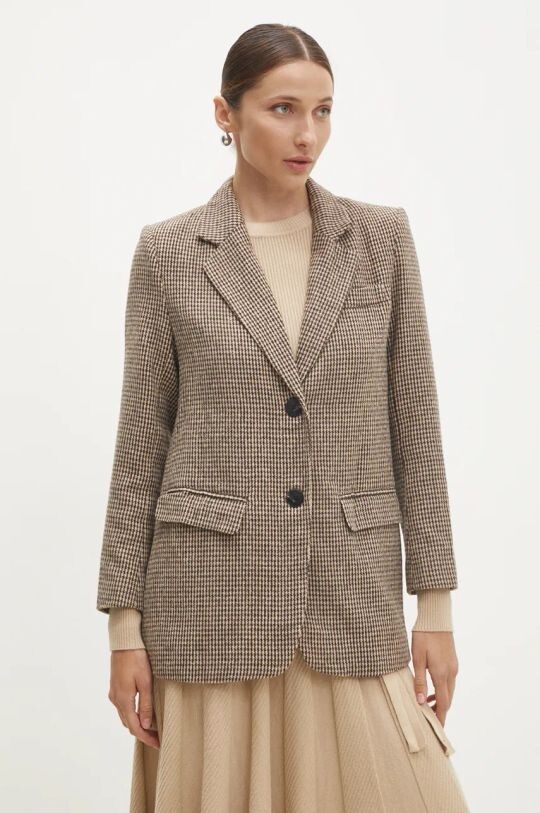 

Пиджак Answear Lab, коричневый