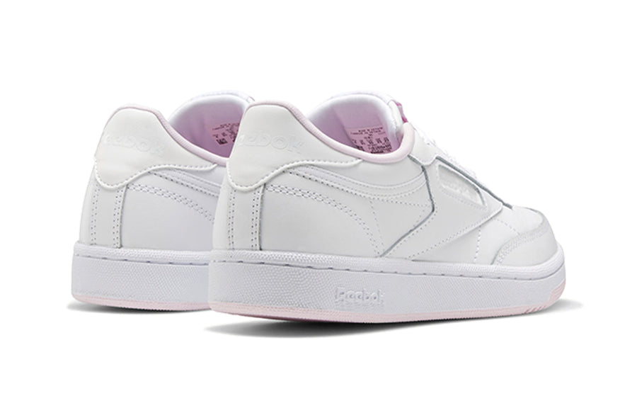 Кеды Kids Reebok Club C Skate shoes 'White Pink', белый — фото 4