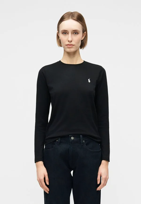 Топ с длинными рукавами Polo Ralph Lauren, Black