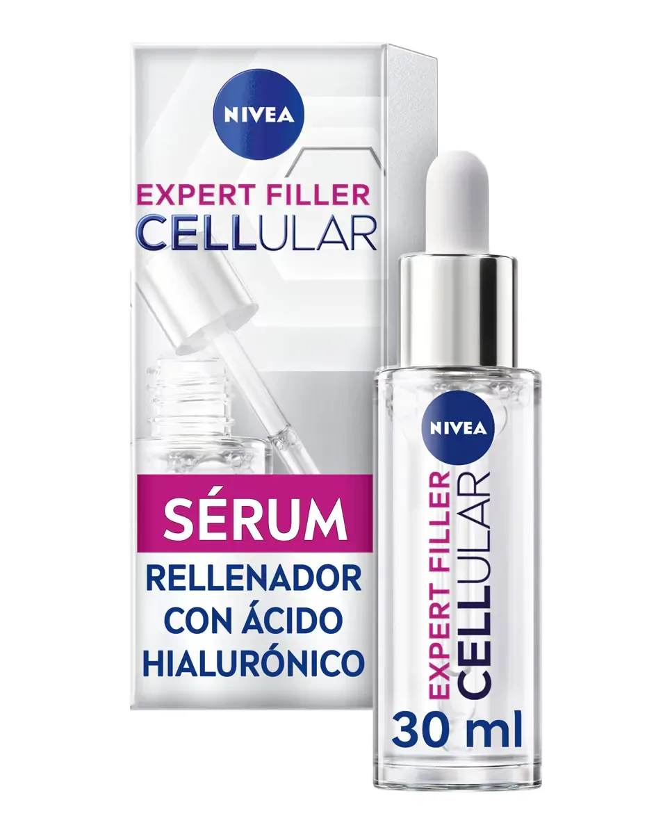 Сыворотка Nivea — Hyaluron Cellular Expert Filler с гиалуроновой кислотой, 30 мл