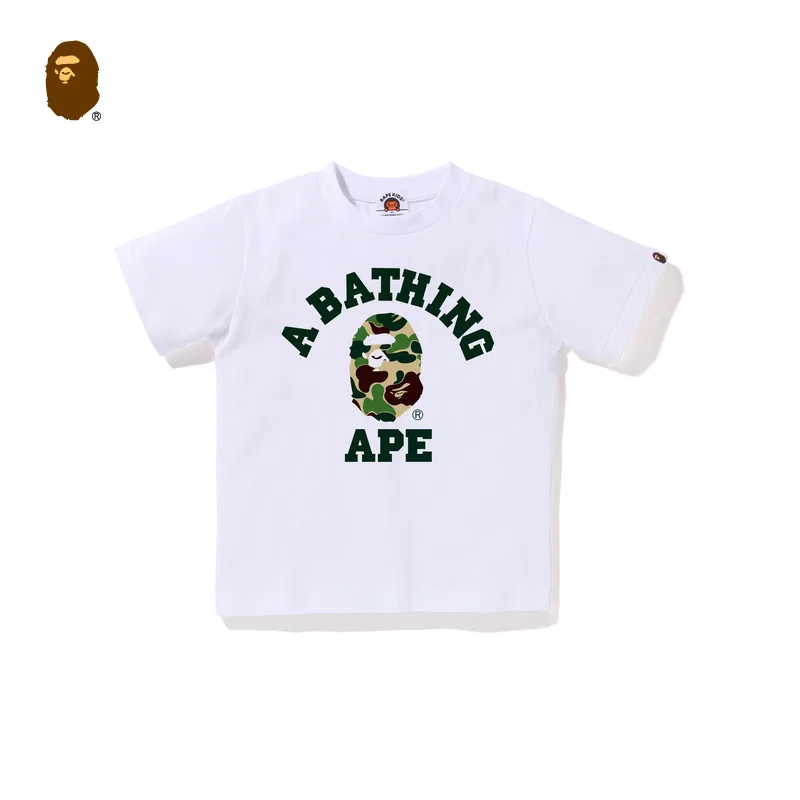 Футболка A Bathing Ape для детей 3-7 лет, черная — фото 4
