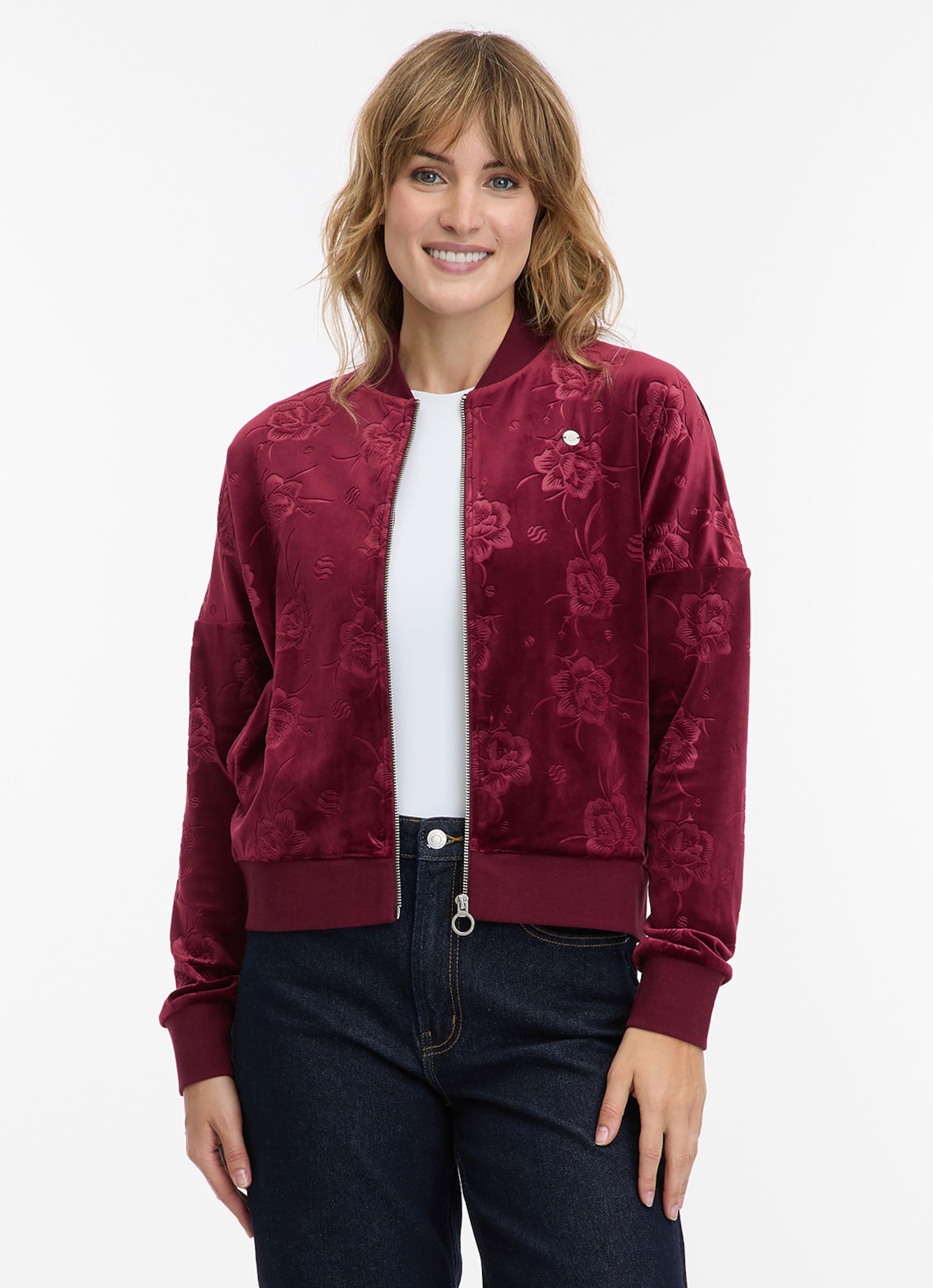 

Ragwear Бордовый худи на молнии, Красный, Ragwear Бордовый худи на молнии