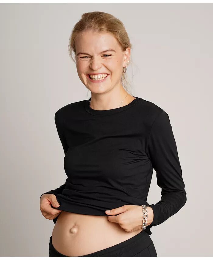 

Футболка с длинным рукавом Liv NOM Maternity, черный