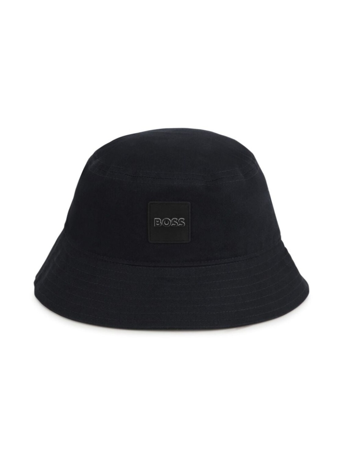 

BOSS Kidswear панама с логотипом, черный