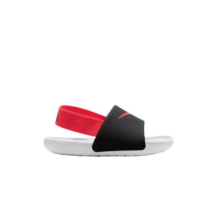 Шлепанцы Nike Kawa Slides TD 'Black White Bright Crimson'