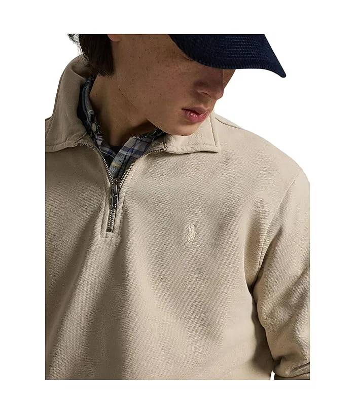 Худи на молнии Loopback Fleece Polo Ralph Lauren, Stoneware Grey — фото 4