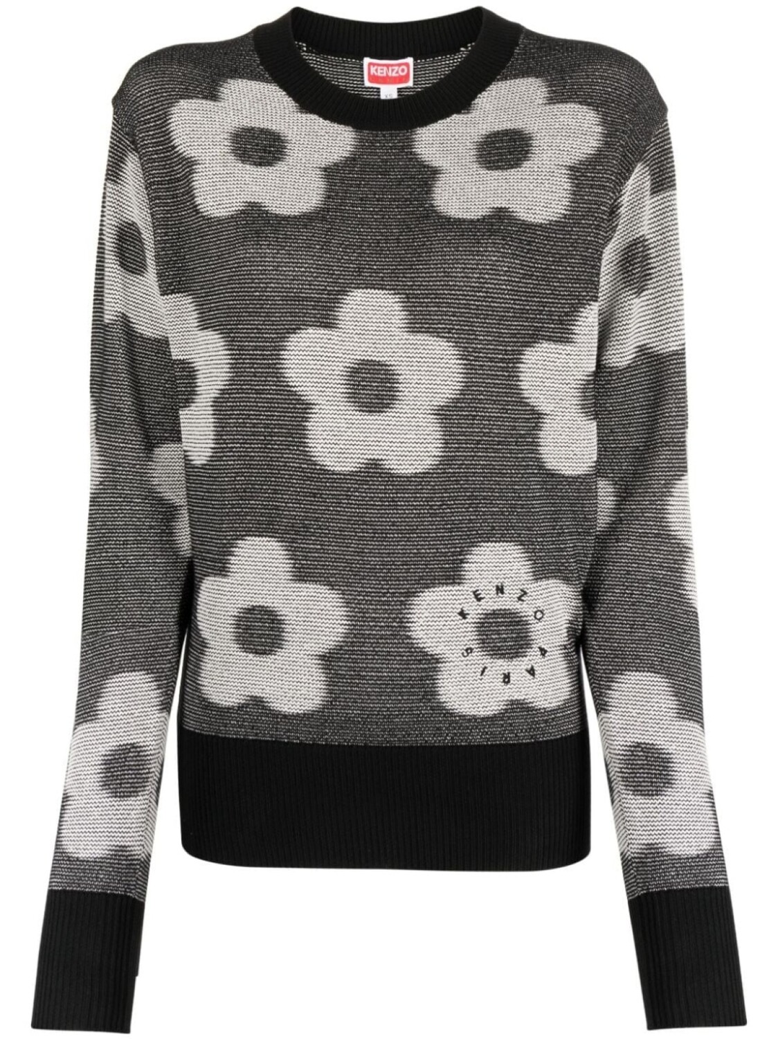 

Kenzo джемпер Flower Spot, черный