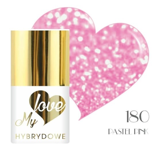 

Пастельно-розовый Mylove UV/Led Hybrid Varnish 180, SUNFLOWER
