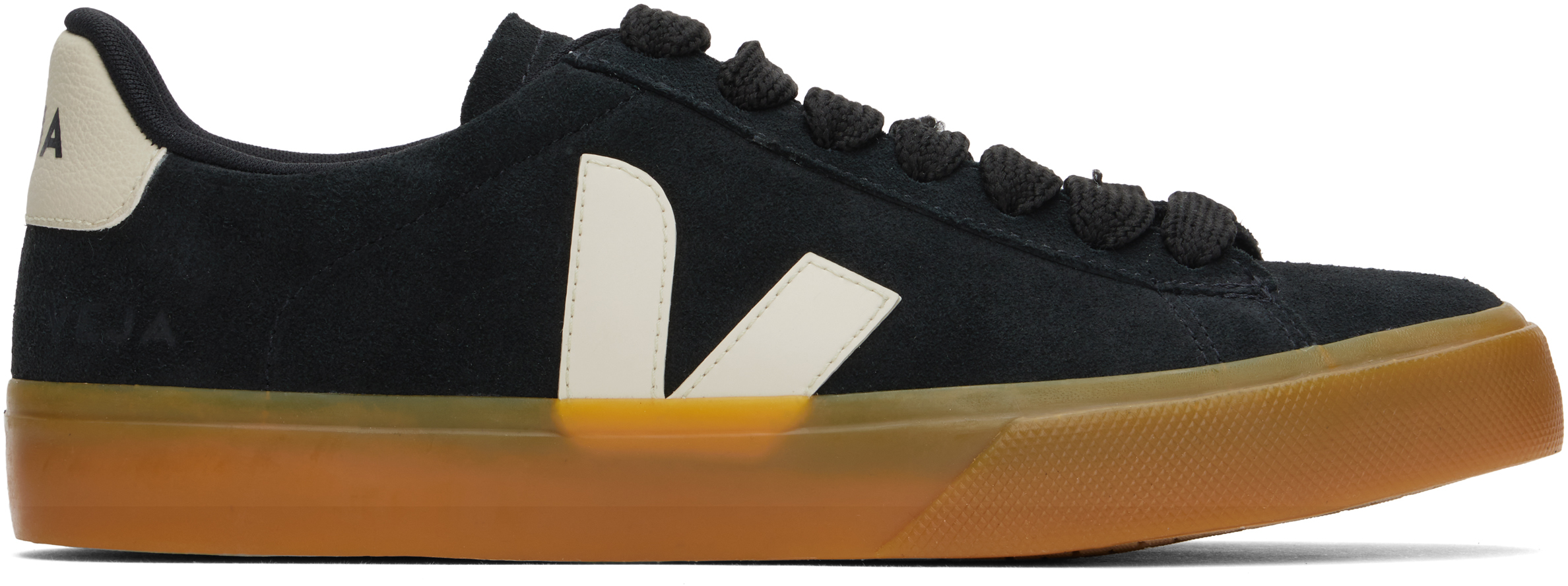 

Черные замшевые кроссовки Campo Bold VEJA, Черный, Черные замшевые кроссовки Campo Bold VEJA