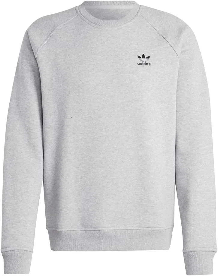Толстовка Adidas Essentials с круглым вырезом, мужская, повседневная - Grey