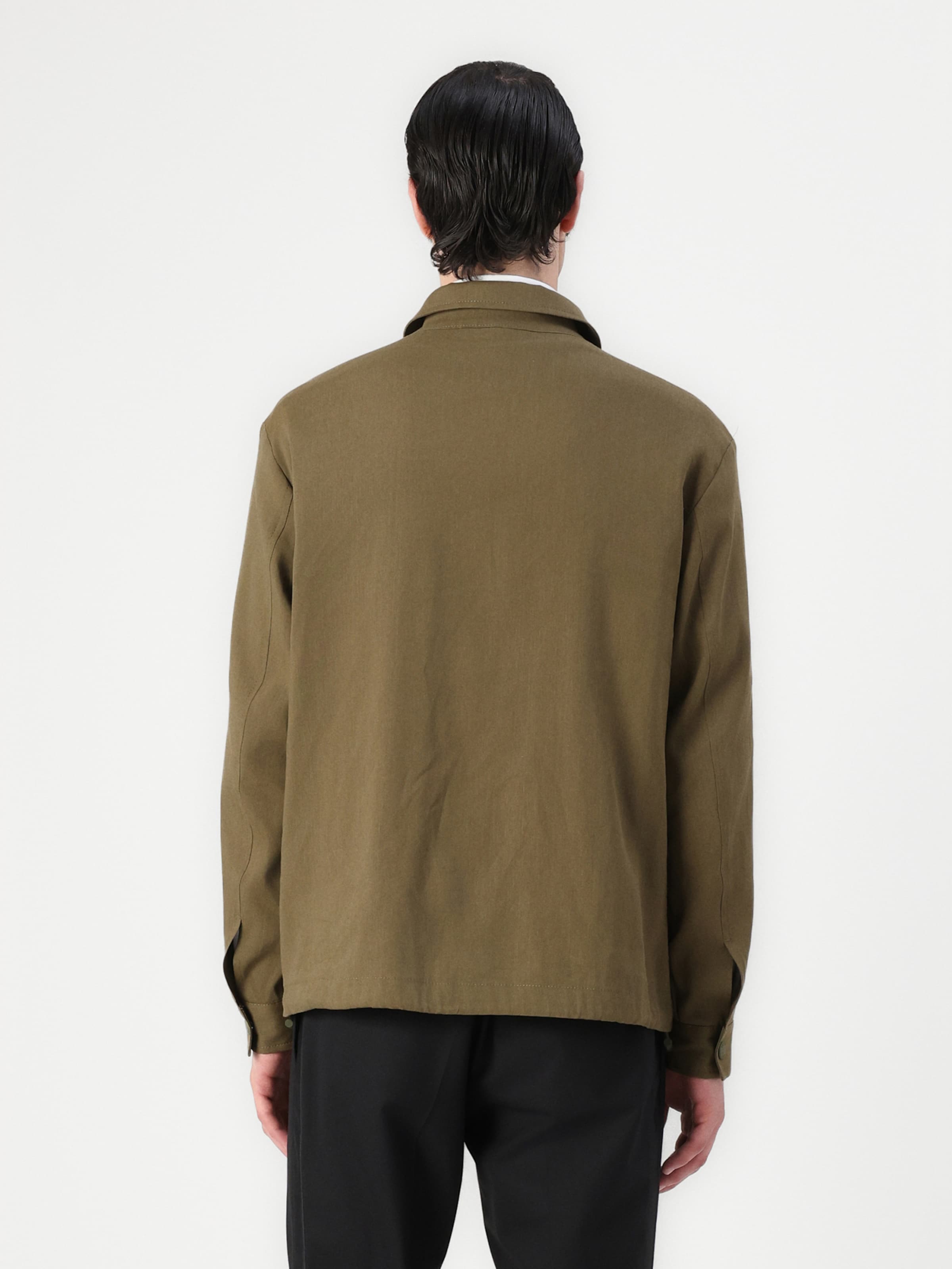 BOSS Куртка межсезонная 'P-Carper' в цвете Khaki — фото 3