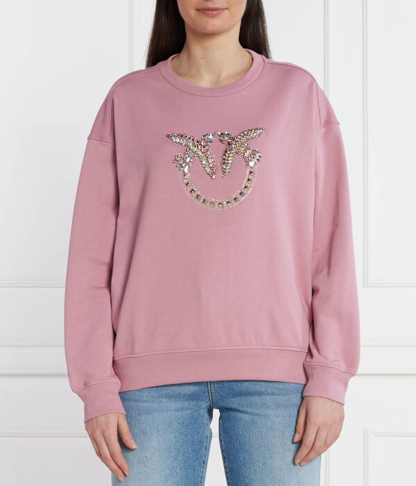 

Толстовка Regular Fit Pinko, розовый