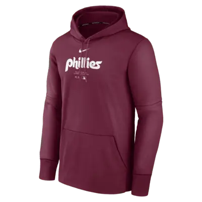 

Худи Nike Philadelphia Phillies Authentic Collection Practice, цвет Maroon