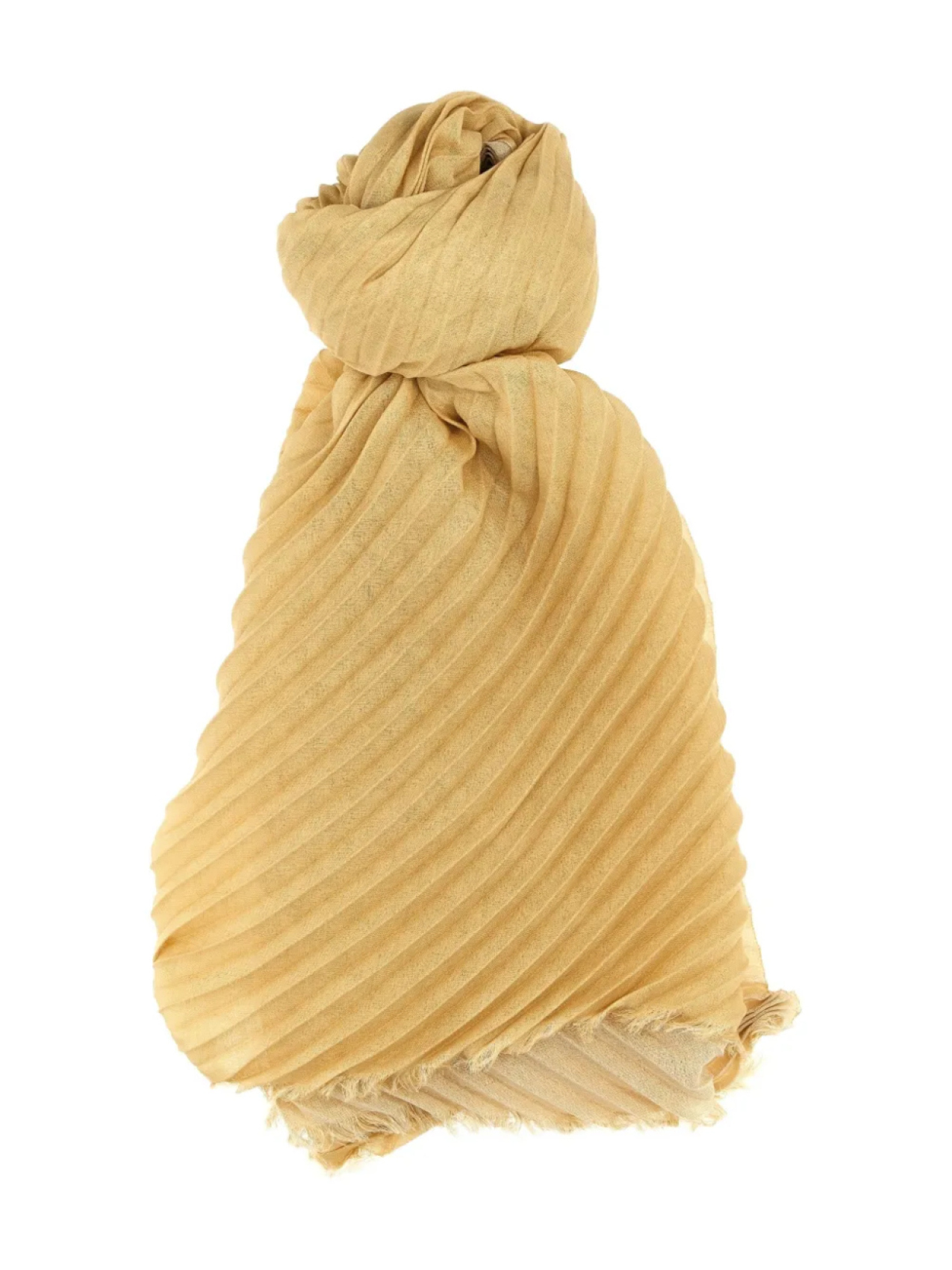 

Плиссированный шарф Issey Miyake, желтый