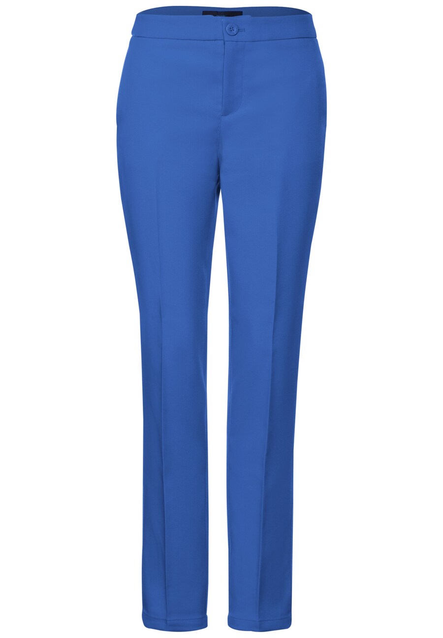 

Брюки STREET ONE Tapered Pleated Pants, королевский синий