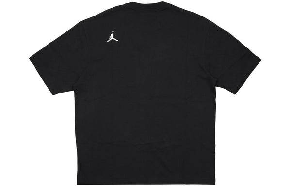 Футболка Air Jordan 23 Engineered Casual Breathable Large Logo Printing Round Neck Short Sleeve Black, черный — фото 2