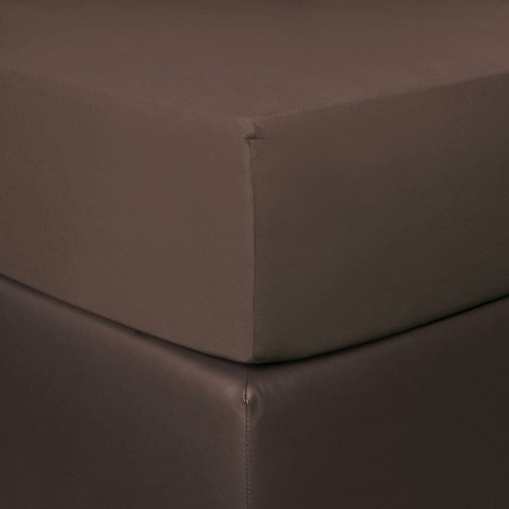 

Bettwaren-Shop простыня на пружинной подставке 180x200 - 200x220 см пепельно-коричневый