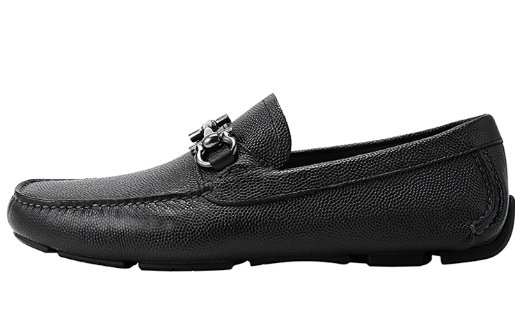 

Ferragamo Мужские черные мокасины Gancini Salvatore