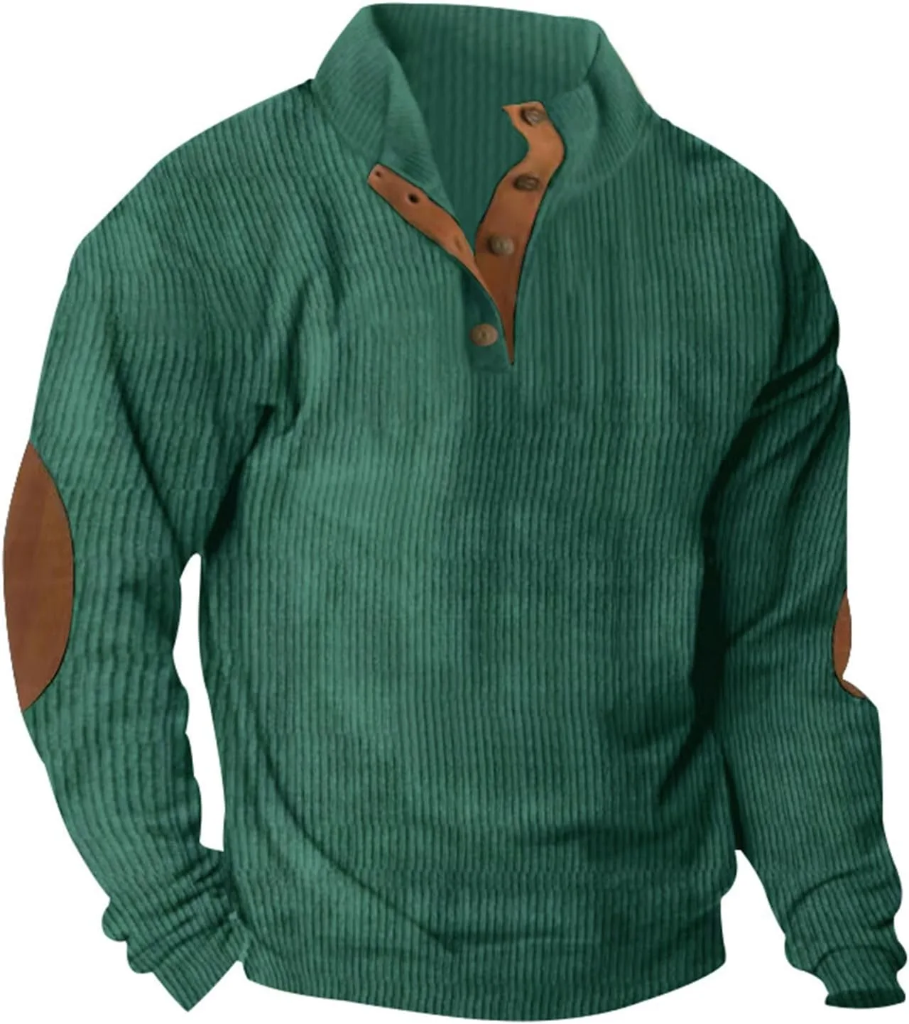 

Мужская рубашка-поло Henley с налокотниками и карманами Uillui