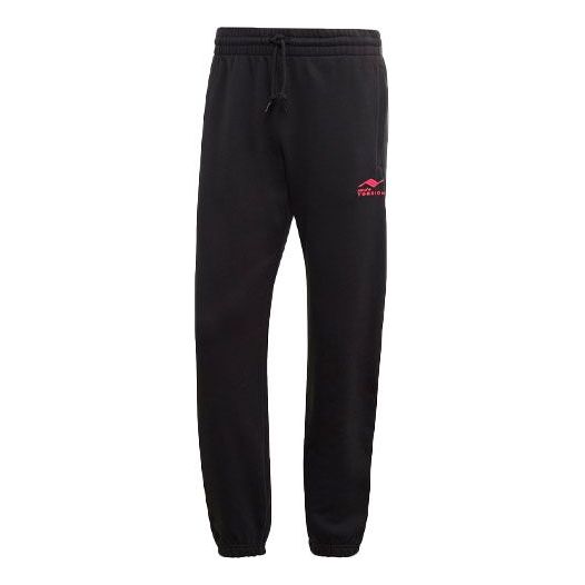 

Спортивные штаны adidas originals Torsion Sp Logo Printing Running Sports Long Pants Black, черный