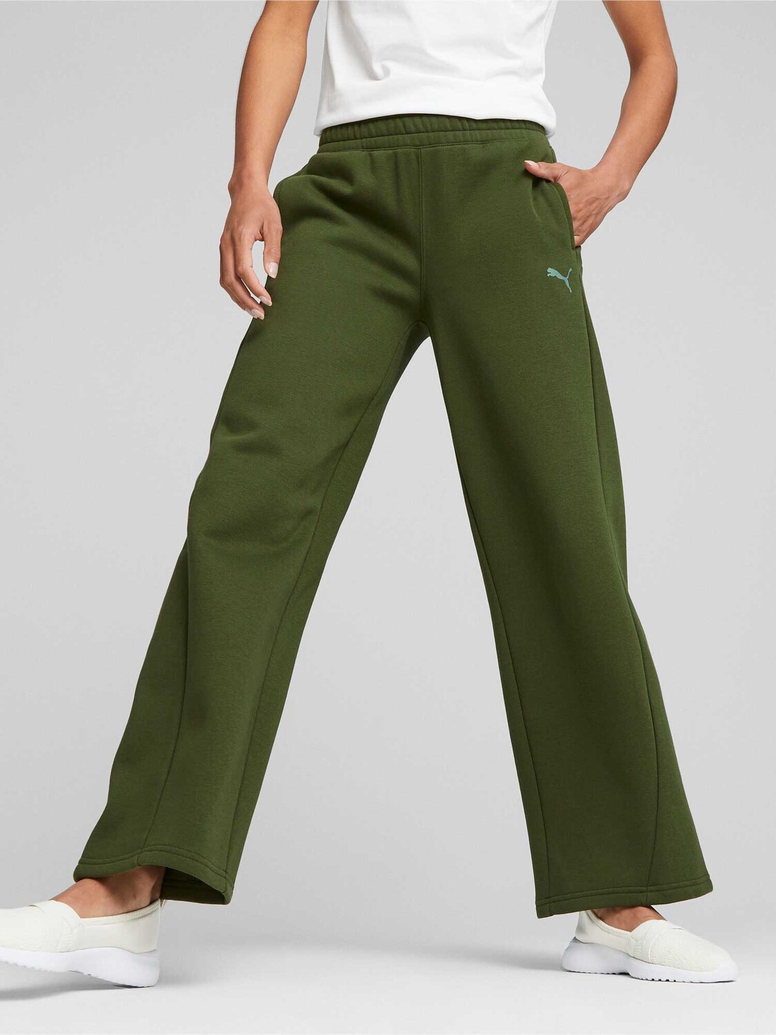 

Спортивные брюки Puma MOTION Straight Pants, зеленый