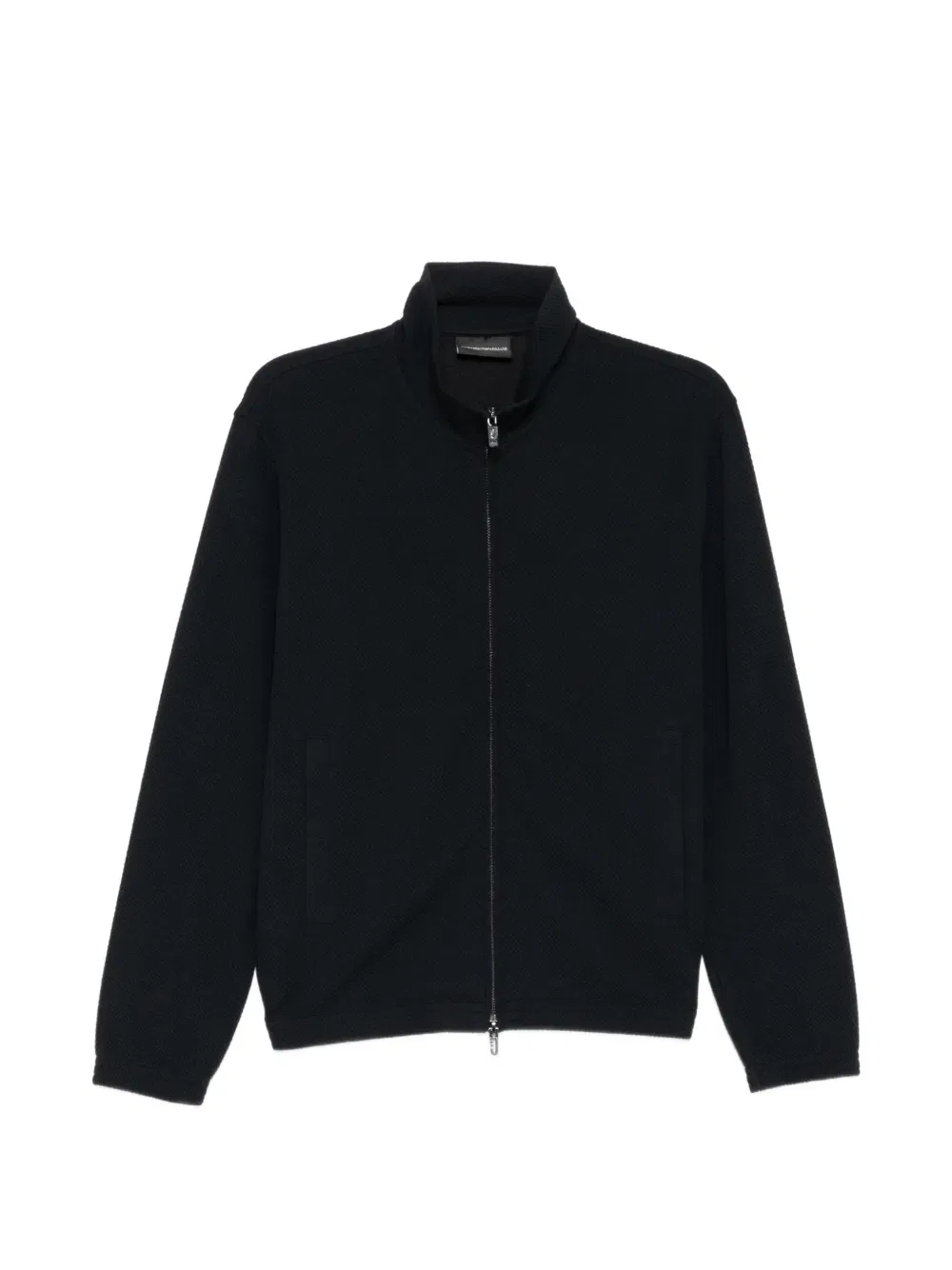 Куртка с геометрическим тиснением Emporio Armani, синий