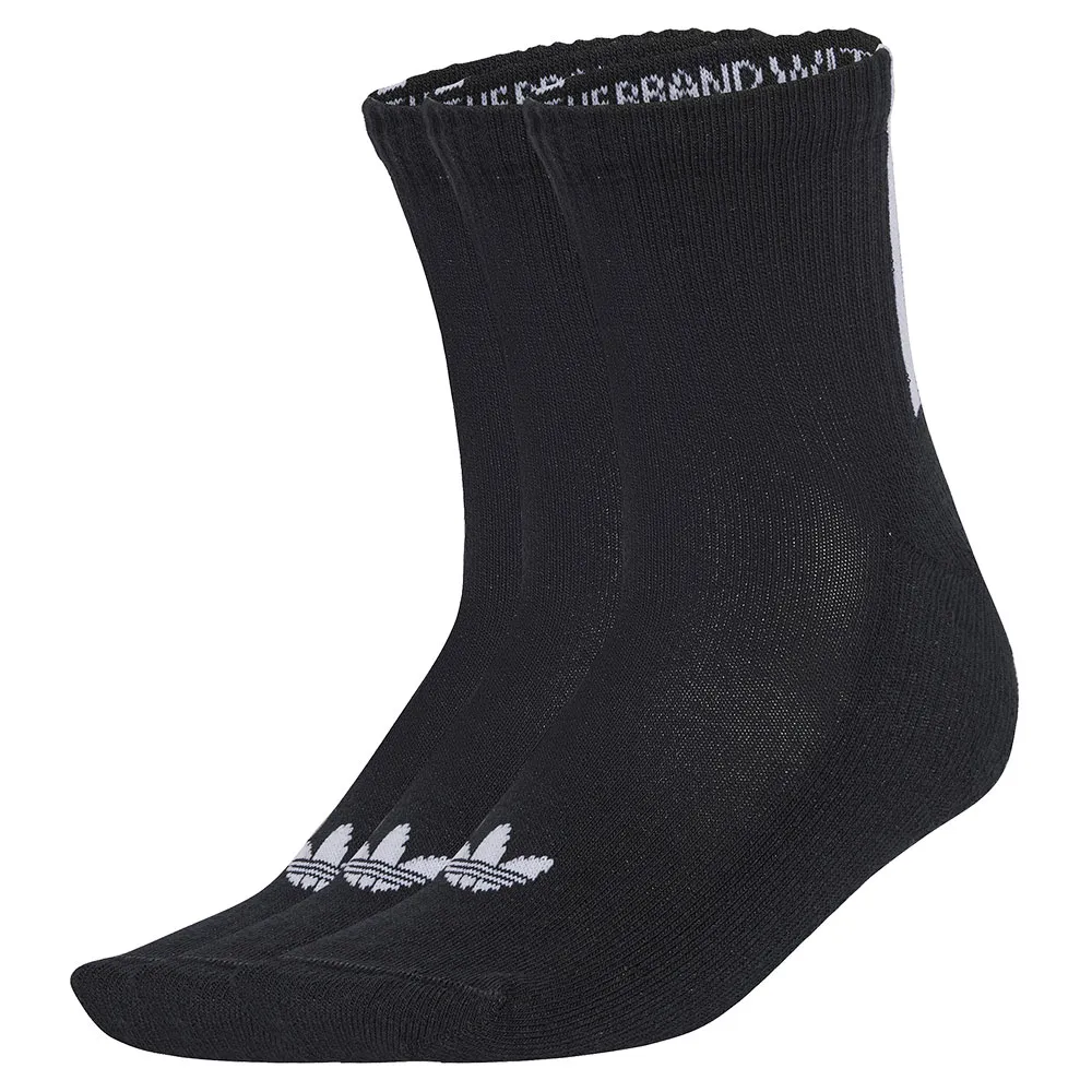 

Носки 3 шт adidas Originals Quarter 3 Back Stripes, черный