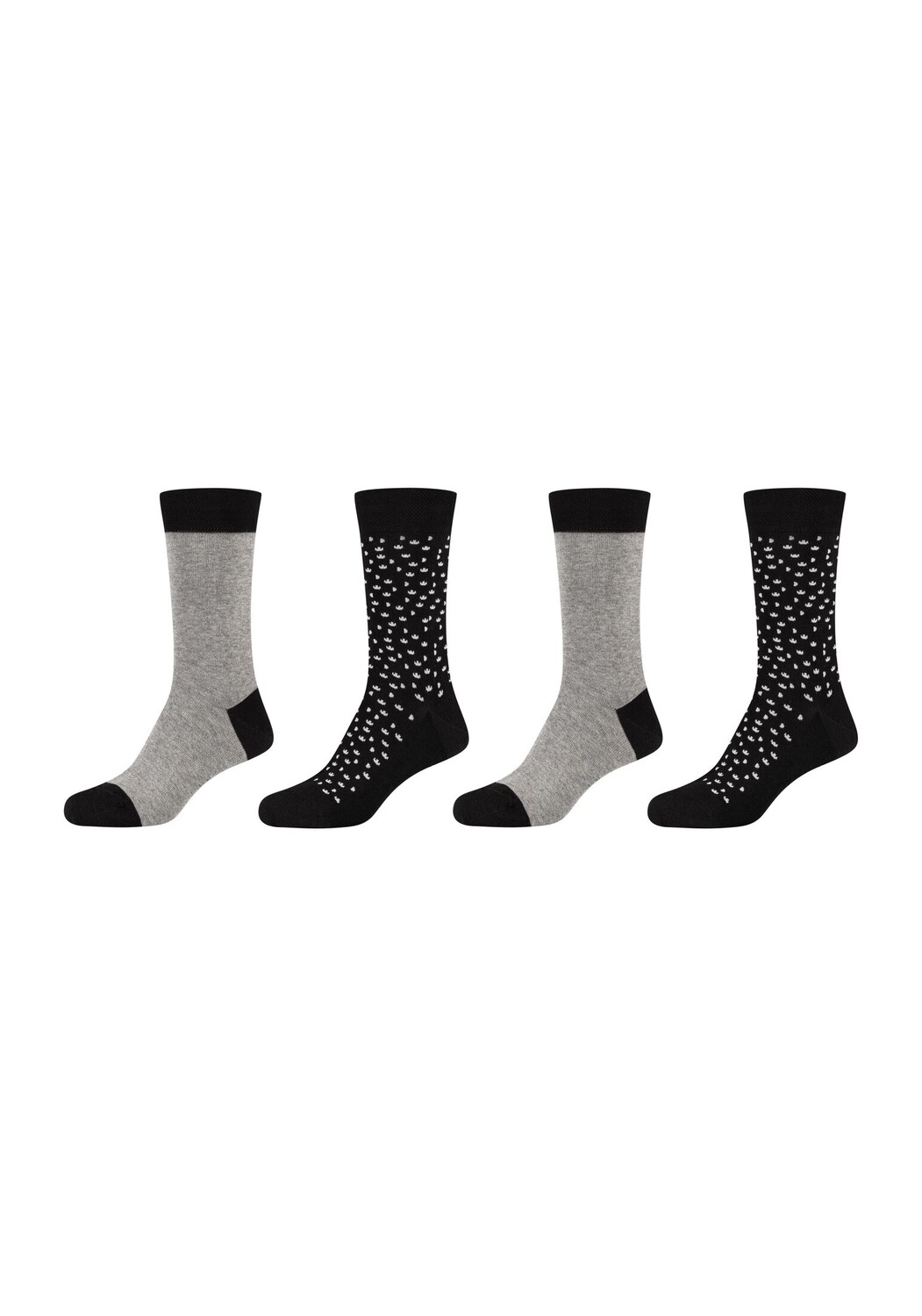 

Носки camano 4 шт ca soft, черный