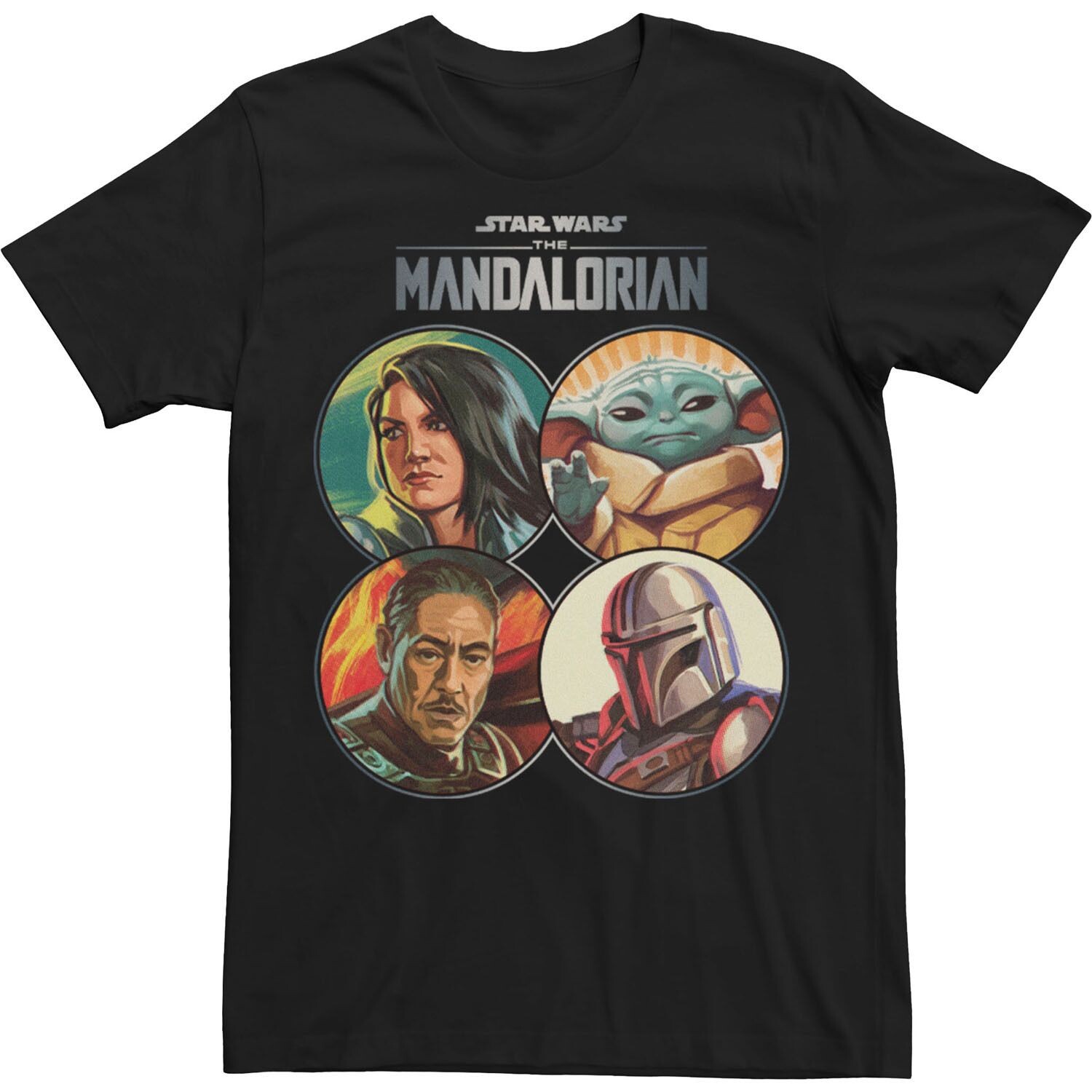 

Мужская футболка со вставками в виде монет Star Wars The Mandalorian Mando Coins