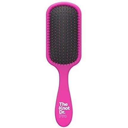 

Кисть Knot Dr. PRO, черная с розовым кушоном ‎The Knot Dr
