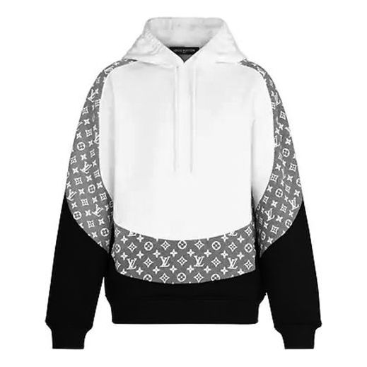 

Худи LOUIS VUITTON LV Monogram Circular-Cut Unisex White, белый