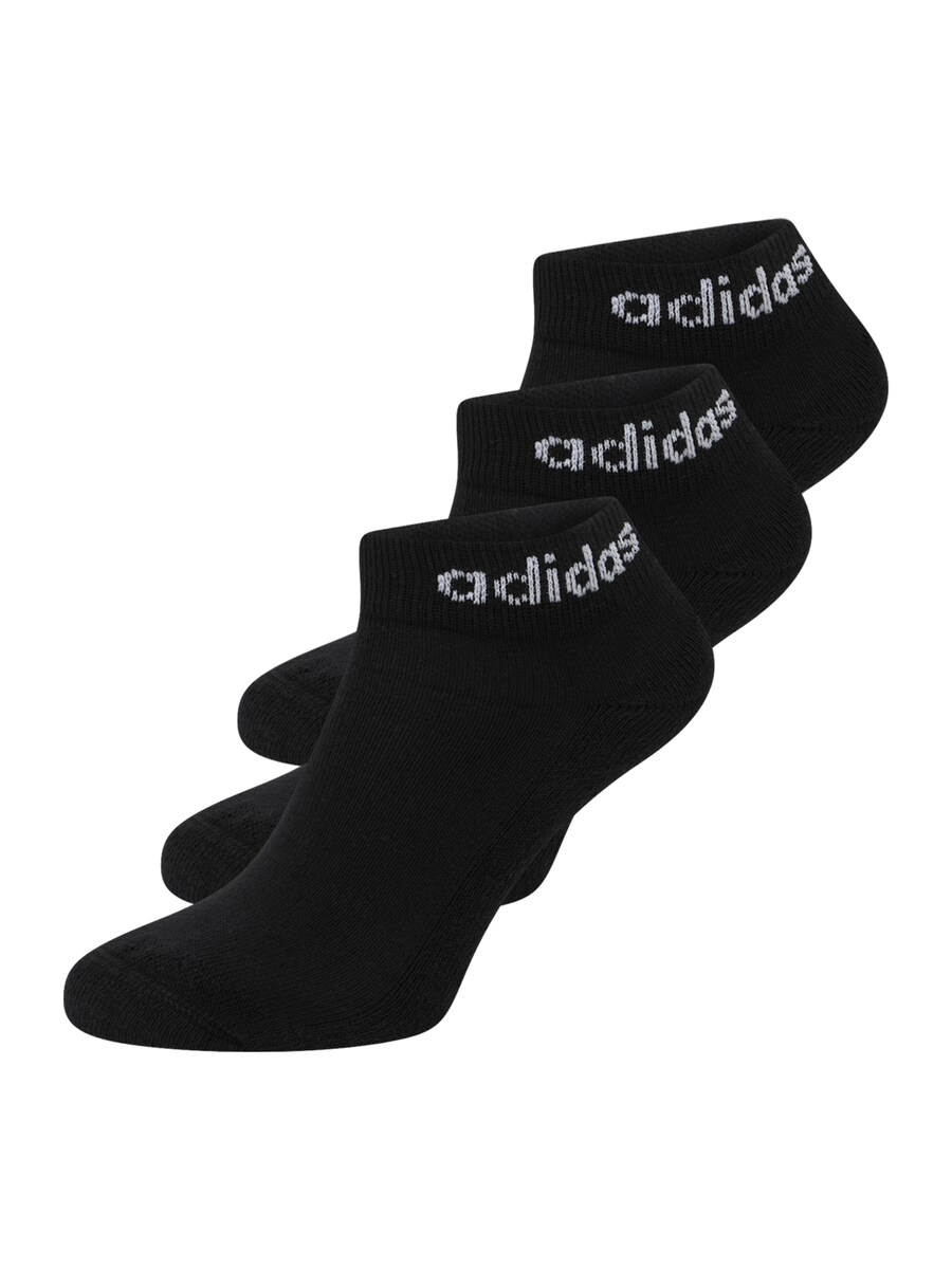 

Спортивные носки ADIDAS SPORTSWEAR Athletic Socks Linear Cushioned, черный