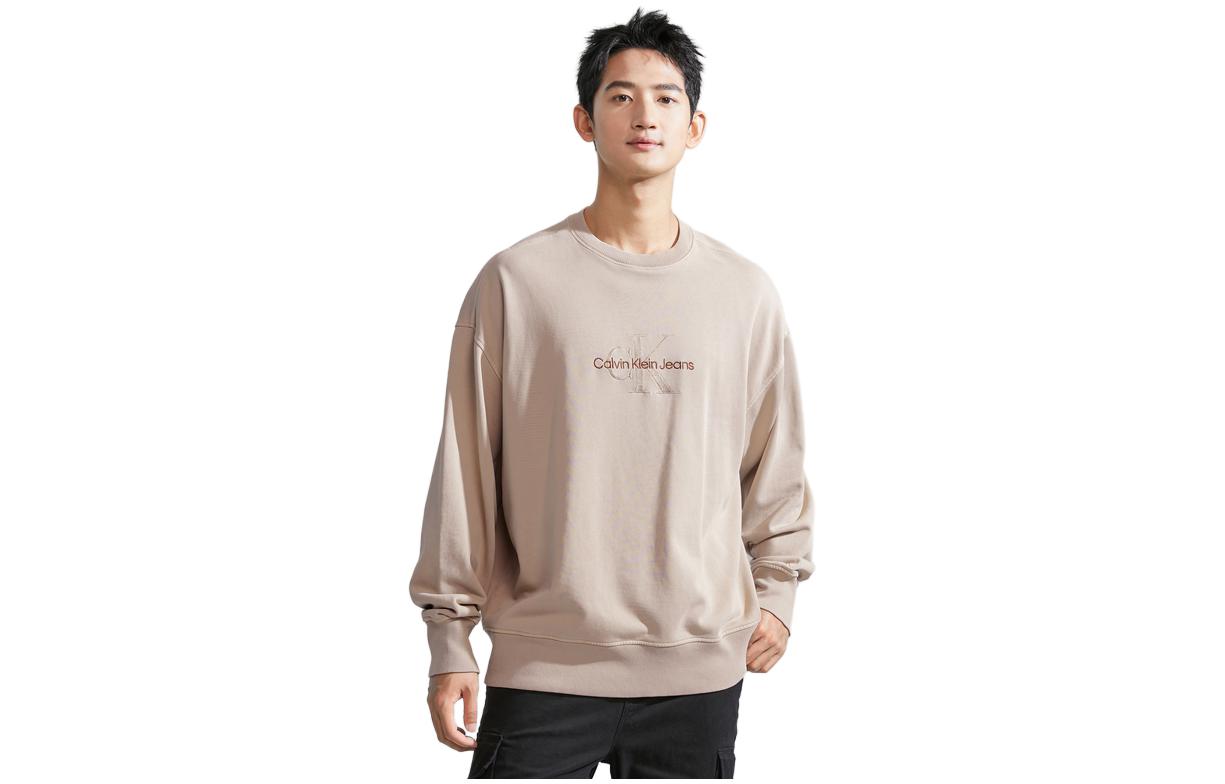 Свитшот мужской Calvin Klein, PED-Milk Tea Coffee — фото 4
