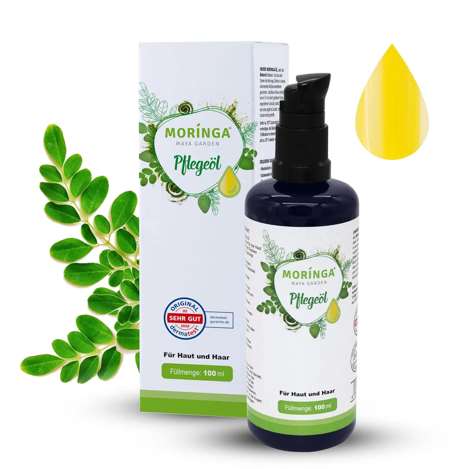 Масло моринги холодного отжима 100 мл от Moringa Maya Garden Moringa Maya Garden