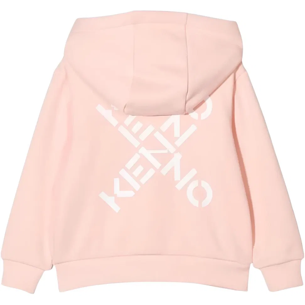 Детская толстовка с капюшоном Moderate KENZO, Pink — фото 3
