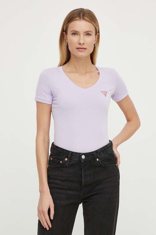 

Футболка Guess, фиолетовый
