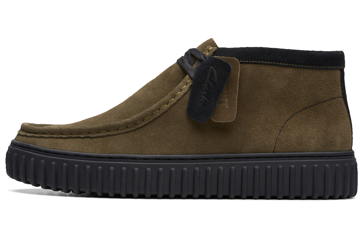 

Clarks Укороченные ботинки Street Collection с амортизацией, мужские, темно-оливково-зеленые