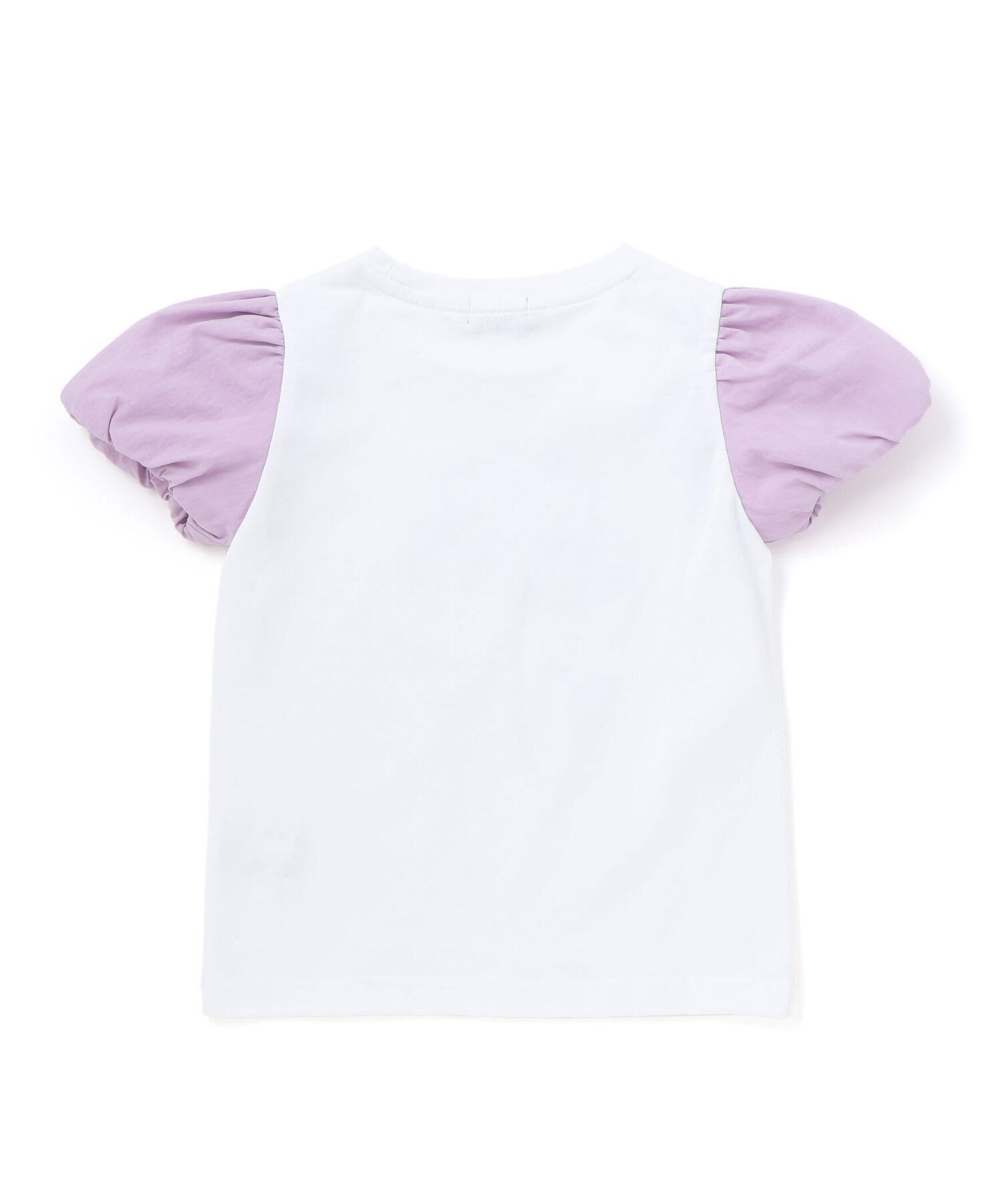 Футболка с короткими рукавами и цветочным лоскутным узором (95–160 см) BeBe Petits Pois Vert, White — фото 3