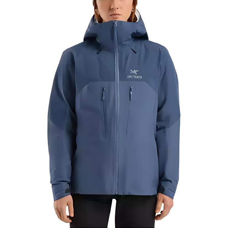 Женская куртка Arc'teryx Alpha Ar Phenom, цвет Moonlit Blue/Moonlit — фото 3