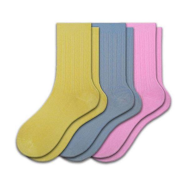 

Носки Cable pattern crew rayon, 3 пары Wear Sierra, Assorted 1