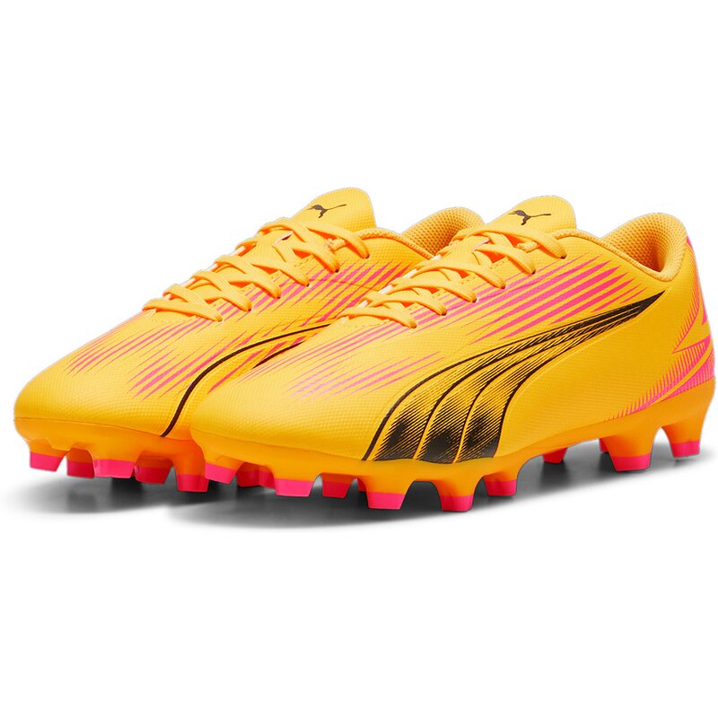 Fussball-Rasenschuhe ultra play fg/ag Puma, цвет sun stream-puma black-sunset g — фото 3