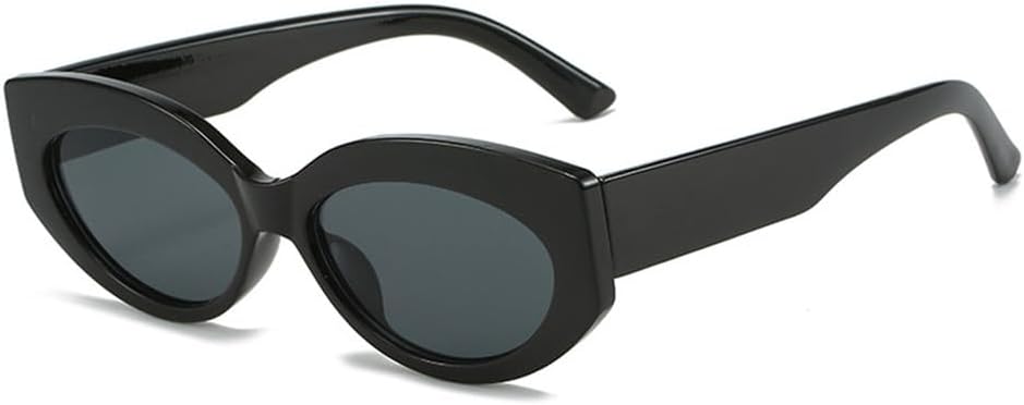 

Солнцезащитные очки «кошачий глаз» желейного цвета для женщин, овальной формы, с защитой от УФ-излучения UV400, для мужчин, для занятий спортом на открытом воздухе, бега и езды generic, Black Grey