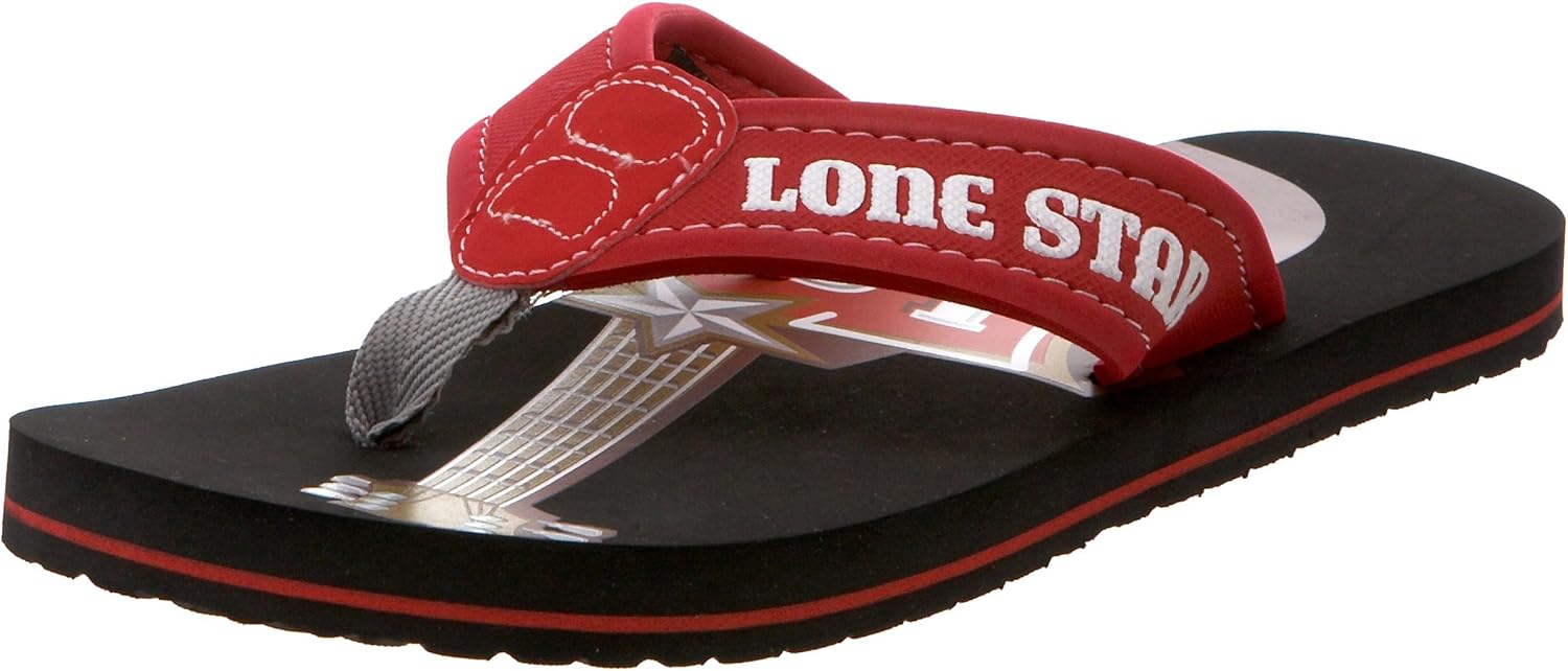 

Мужские сандалии вьетнамки Lone Star Beerfoot, красный