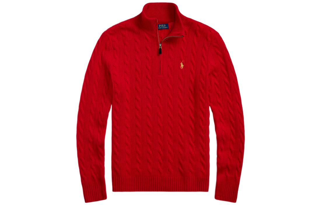 Polo Ralph Lauren Свитер кабельной вязки с вышитым логотипом — фото 3