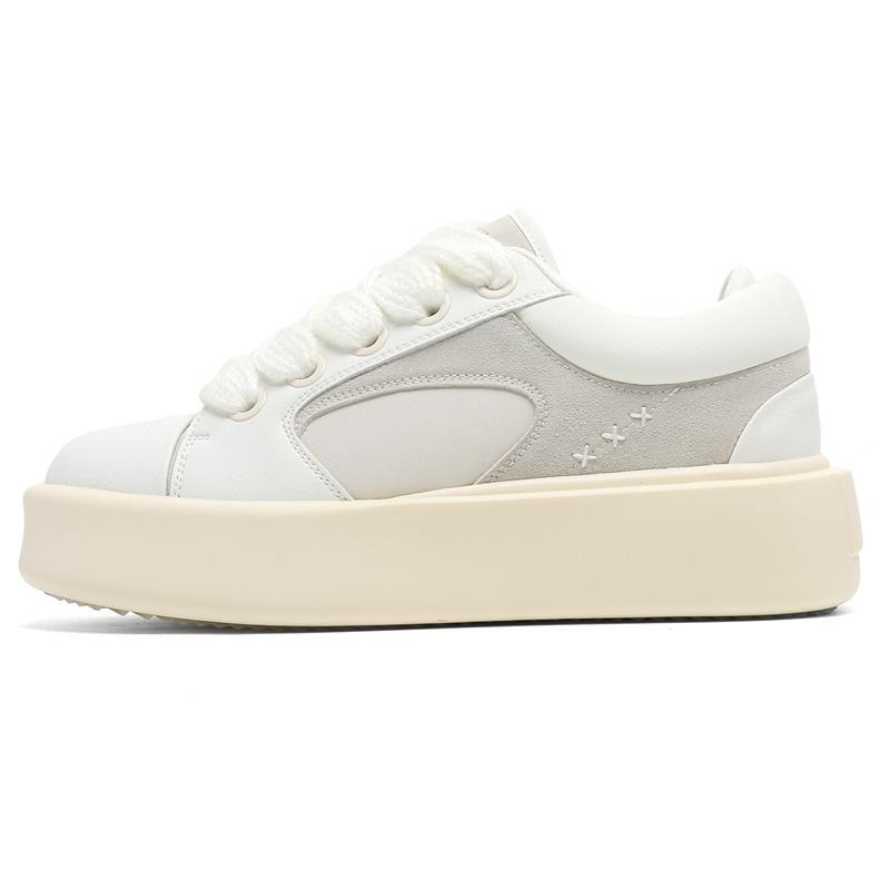 

PAVEA Низкие скейтерские кроссовки унисекс серо-белые, цвет Gray White