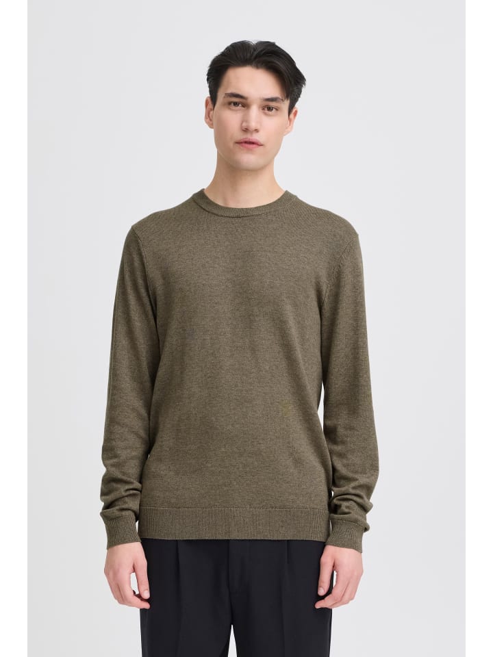 

CASUAL FRIDAY Вязаный свитер CFBells коричневого цвета